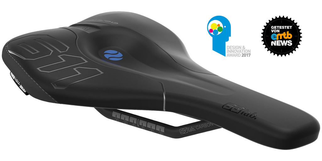 SQlab 611 ERGOWAVE® Active Carbon Zadel